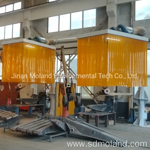 Mutiple-Positions Central Dust Collection System for Welding